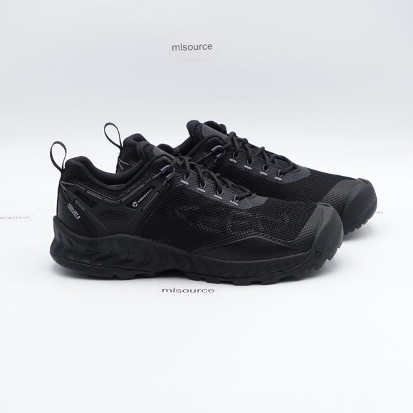 NEW KEEN NXIS Evo Waterproof Hiking Shoes 1027797 Black main image 2
